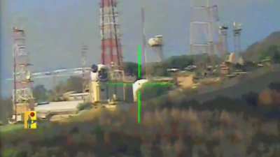 Hezbollah using Almas ATGM (Iranian version of Israeli spike) against IDF military installations.  2024/01/25
