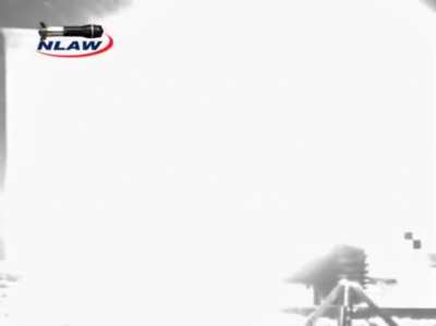 NLAW top-attack warhead vs T-72 tank