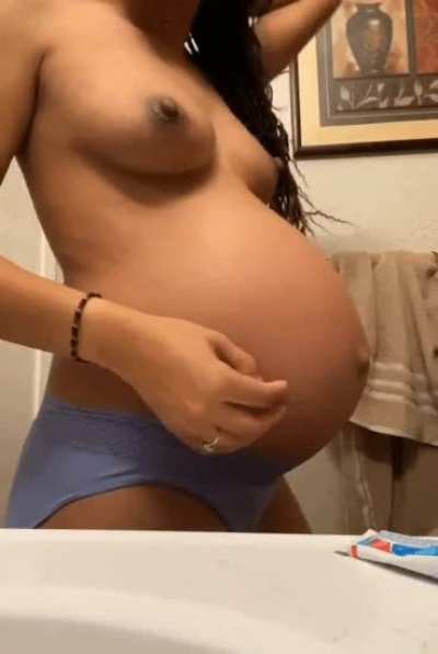 When someone decides their going to put a baby in me... the results