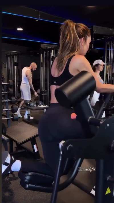 Anastasia working out - IG March 2026