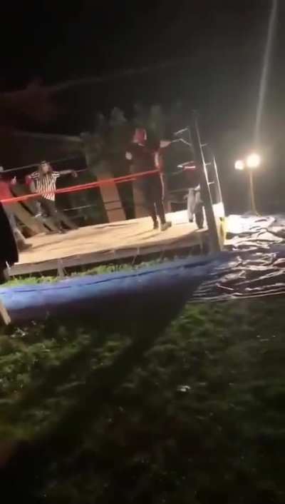 To make an entrance 