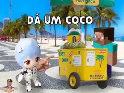 da um coco ae na moral