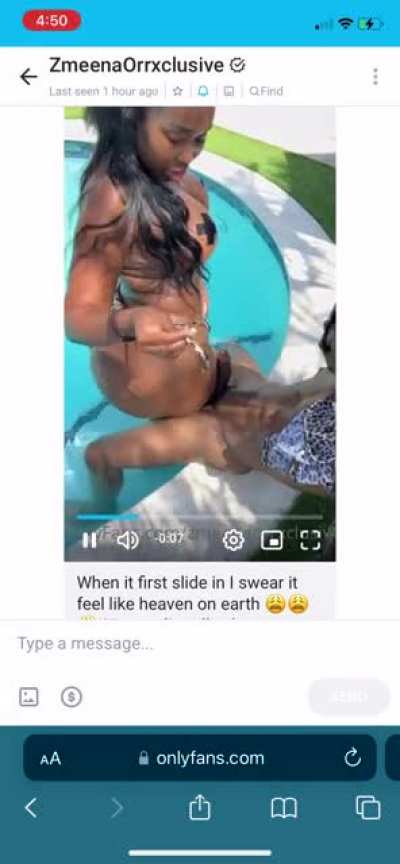 She actually fucking in this vid help me help us. We all need this vid and I’ll bless I just need 10 more dollars. It’s gone get posted in this community