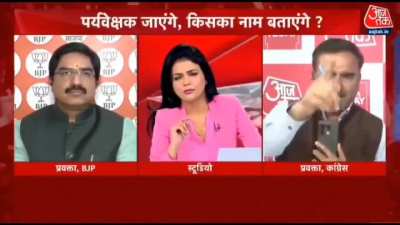 Godi Media anchor Shweta Singh was about to cry😭