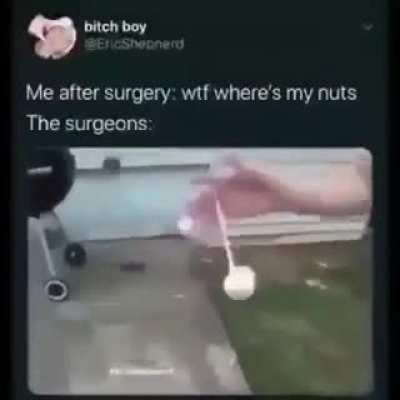 doc, where my nuts at?