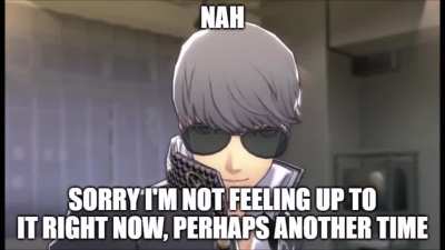 When the investigation team invites you to a discord call but you are tired