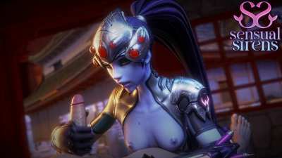 Widowmaker gives you a friendly hand(<wbr>Sensu<wbr>alSir<wbr>ens) [Overwatch] 