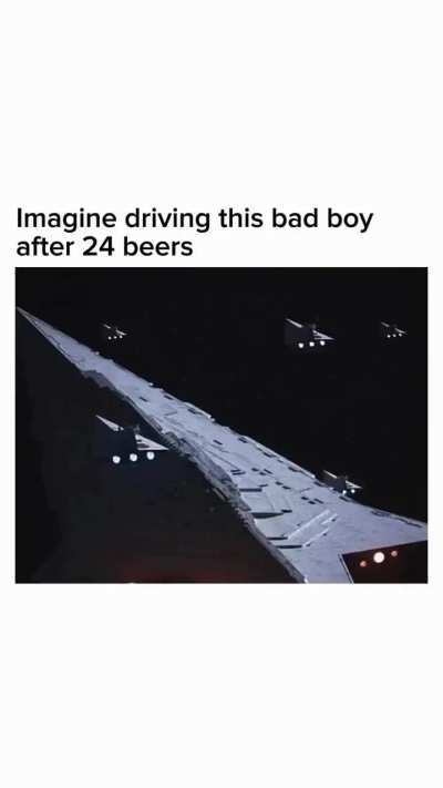 Things are safer in the vacuum of space 😎