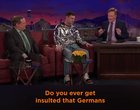 Flula Borg knows why the bad guy is always german