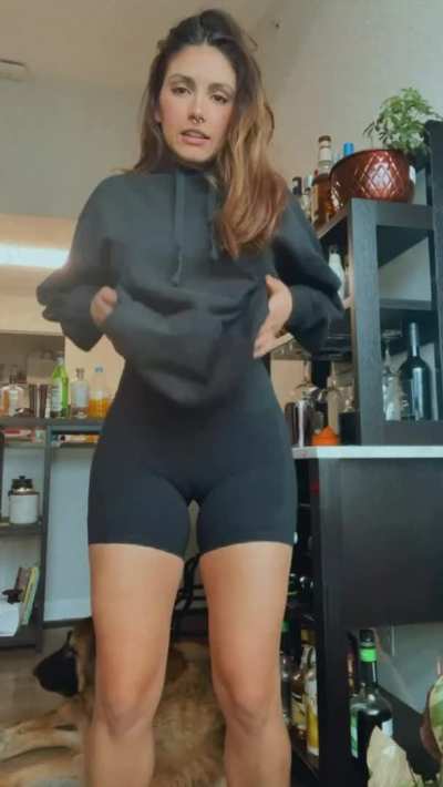 Do you want to come watch me strip? I’ll make you a drink after I get naked