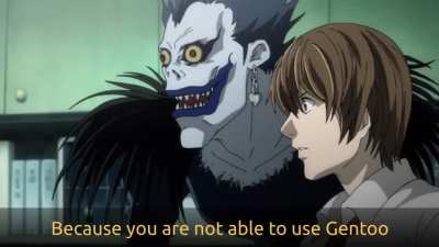Confrontation: Gentoo vs Arch (English) remake