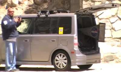 He installed in his car a NASA Reverberant chamber HORN