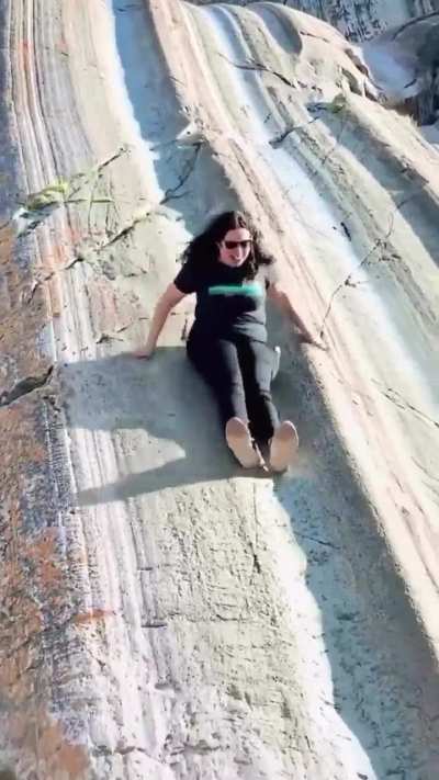 Rock slide