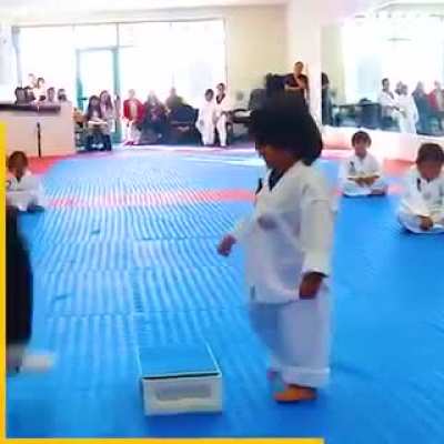 To break the board