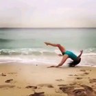 Doing a flip gone wrong