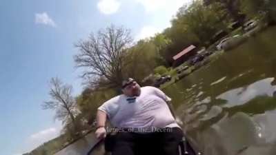 Singing Moana in a Canoe