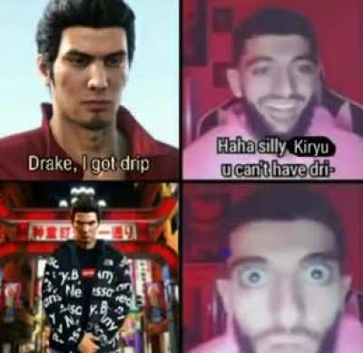 Never knew Kiryu would had it in him!