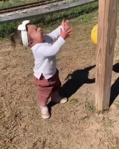Too young to learn about Newton's 3rd Law