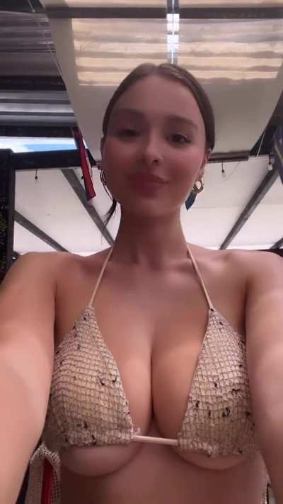 Busty Brunette