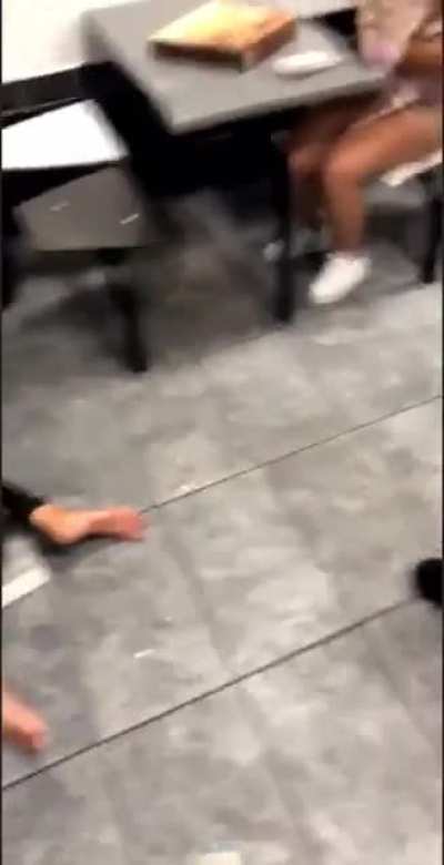Trying to punch a punching bag