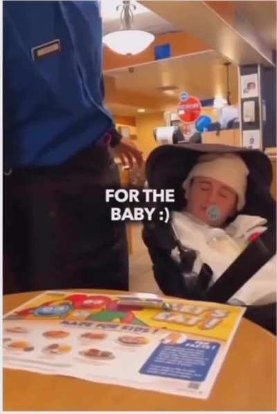 To get a free meal