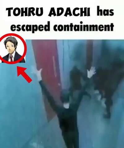 OH GOD HES ESCAPING CLOSE EVERYTHING DOWN