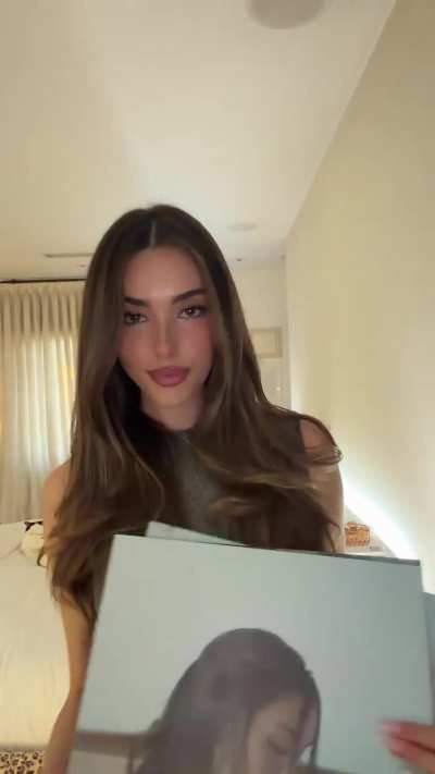 Madison with her album - TikTok January 2026