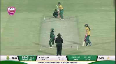 Cricket cuntbust!
