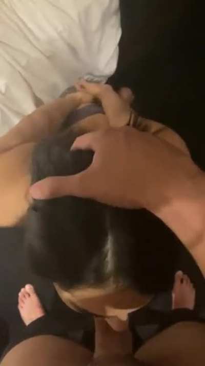 No gag reflex [18F]