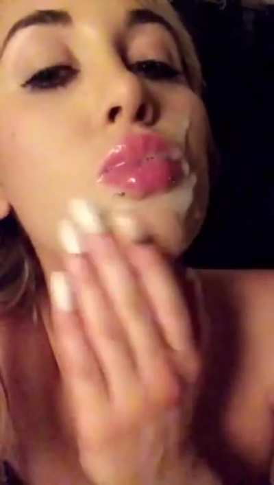 I love letting random guys dump on my mouth