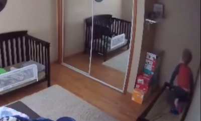 “Braden, go back in your bed.”
