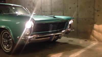 Clamshell headlights on the 1965 Buick Riviera