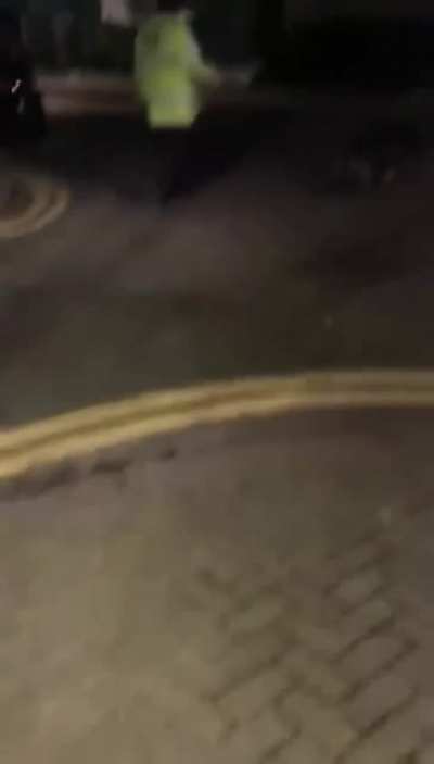 Blowjob on a street