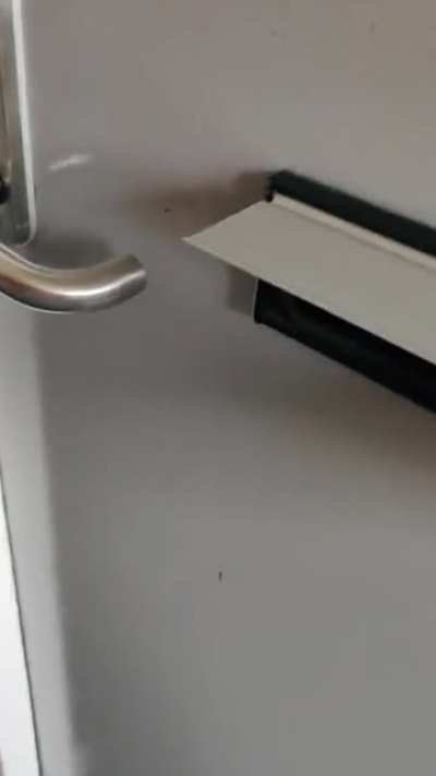 Every single front door in my uni halls