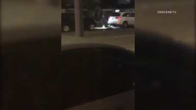 Officer hit by car while assisting motorist. One of car’s didn’t activate their emergency lights..
