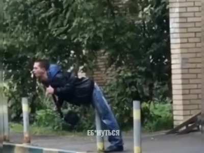 Leaning into it