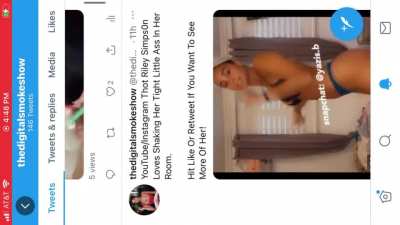 YouTu<wbr>be/In<wbr>stagr<wbr>am Baddie Riley Simps0n Nude Leaks! Twitt<wbr>er:@t<wbr>hedig<wbr>itals<wbr>h