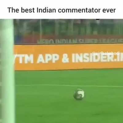 Best commentator I have ever seen