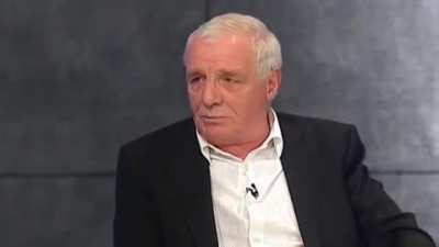 Eamon Dunphy back in 2013, 