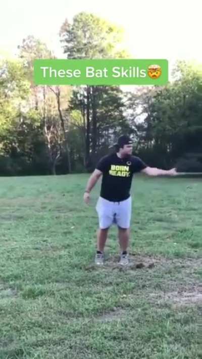 these bat skills are lit...