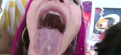 Just fucking spit