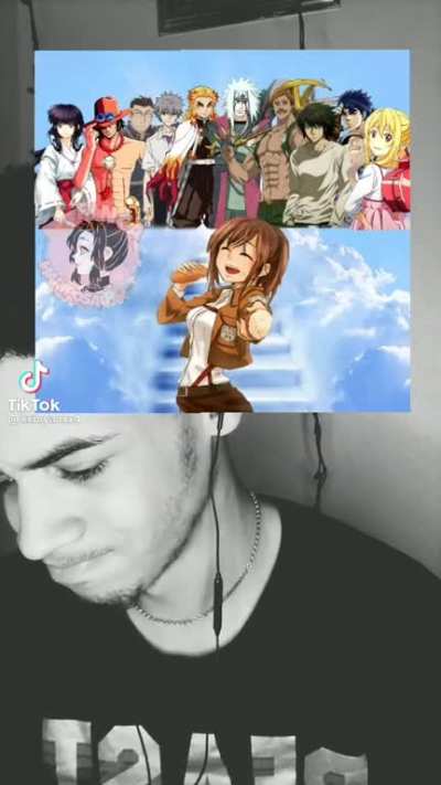 La muerte mas triste del anime y abajo a la izquierda tenemos a sasha