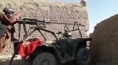 Taliban ATV technical being used in Herat about a week ago
