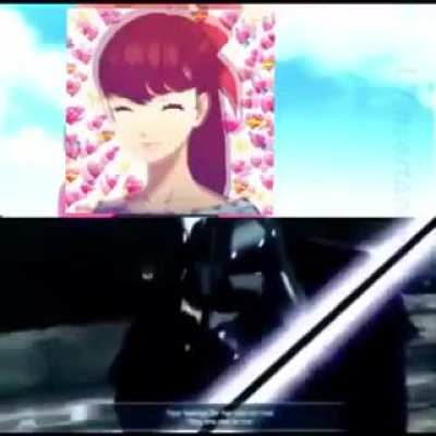 Lord Vader attempting to reason with a r/Persona5 user