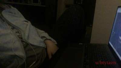 Masturbating while watching Parks & Rec - and my bf plays video games in the same room...It doesn't get any more real than this!