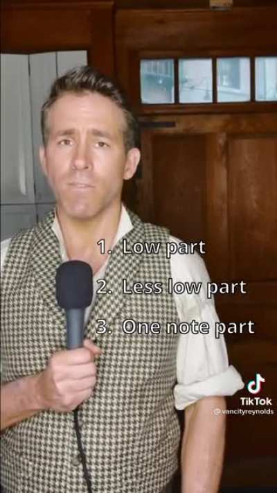 Ryan Reynolds and Will Ferrell duet.