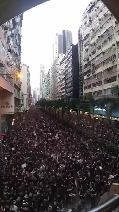 2 Million Protesting In Hong Kong for Democracy
