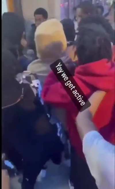 Teens attack woman in Chicago yesterday