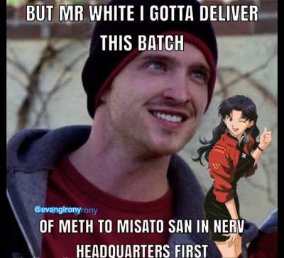 (OC) Gendo White forces Jesse Ikari to get in the Eva