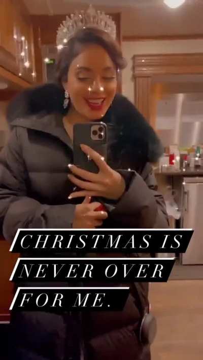 Christmas is never over